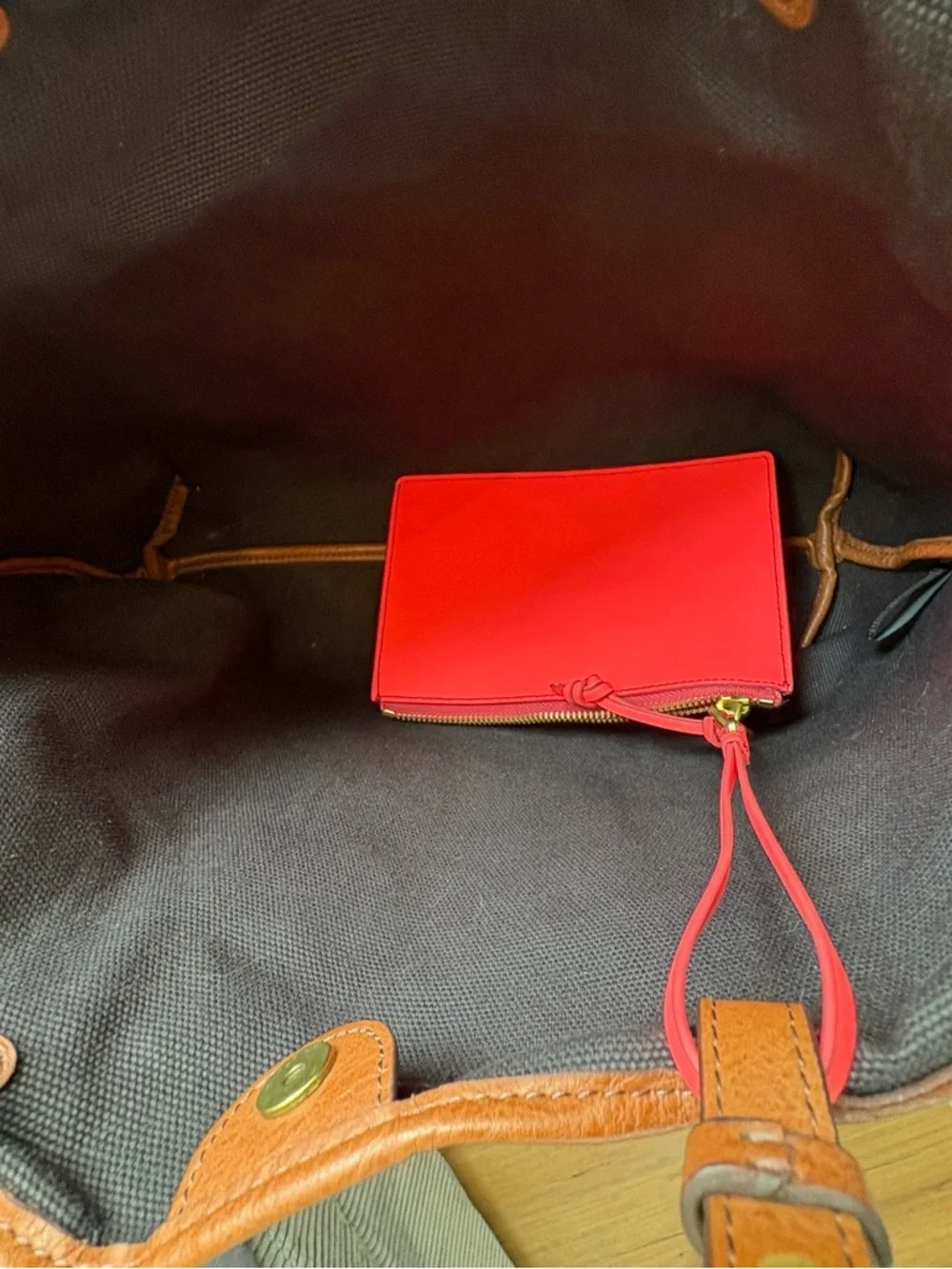 Fossil Rachel Tote with Wallet- Origami Llama Print